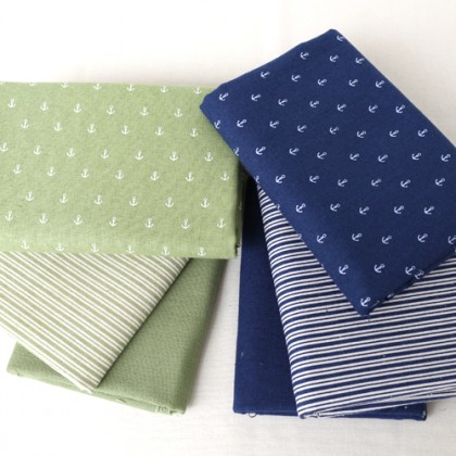 Canvas Fabric with Anchor Logo